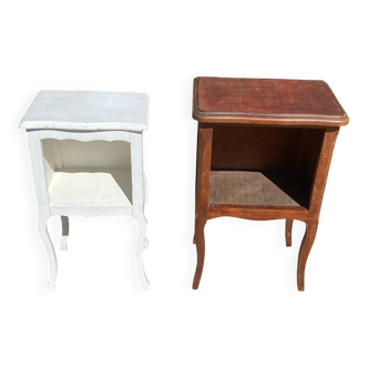 2 small bedside tables