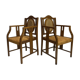 Fauteuils de Hans Vollmer pour Prag-Rudniker Korbwaren Viena