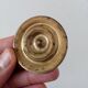 Paire de boutons de meubles anciens Empire XIXeme en bronze doré