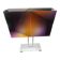 Lamp op art kinetic movement Vasarely Cruz Diez plexiglass and metal