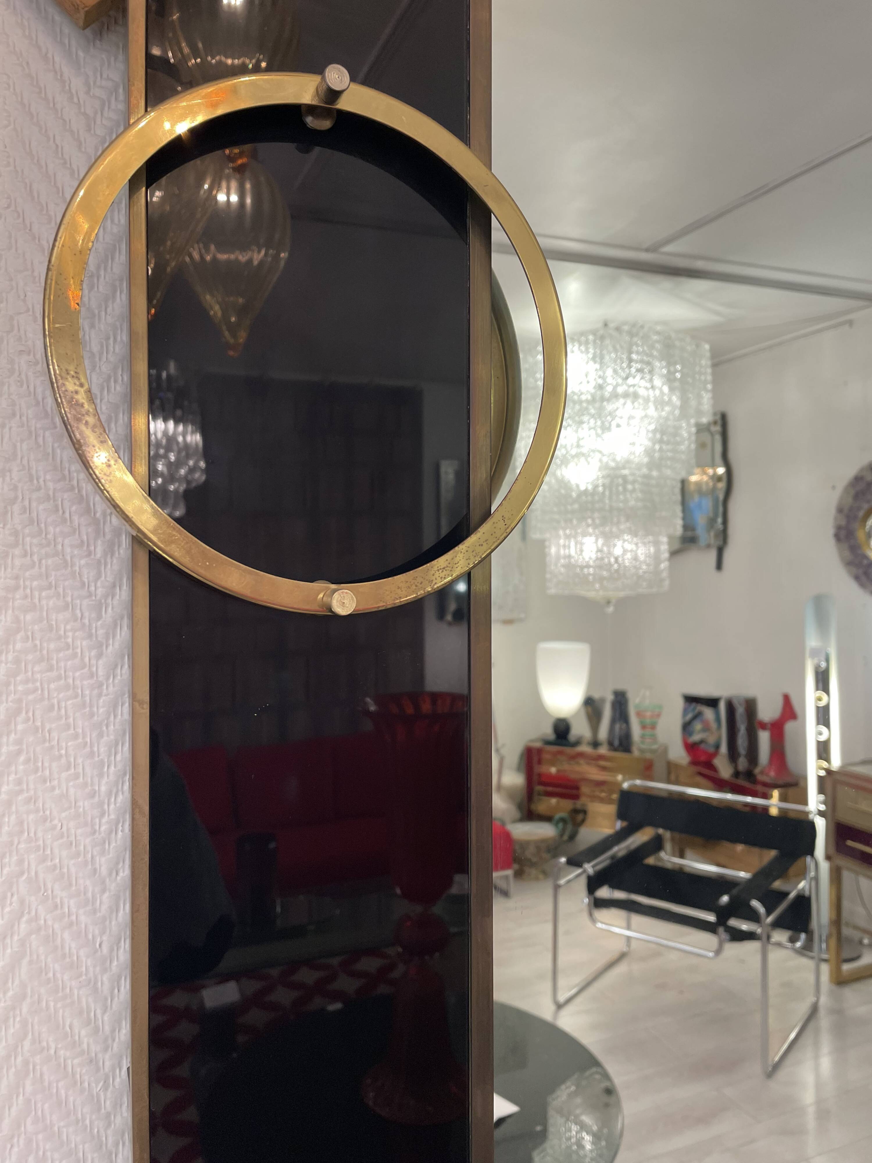 Large Italian mirror from the 70s