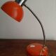Lampe de bureau, vintage, rouge