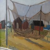 Arthur Nilsson, Swedish Modern Painting, 1955, Oil on Canvas