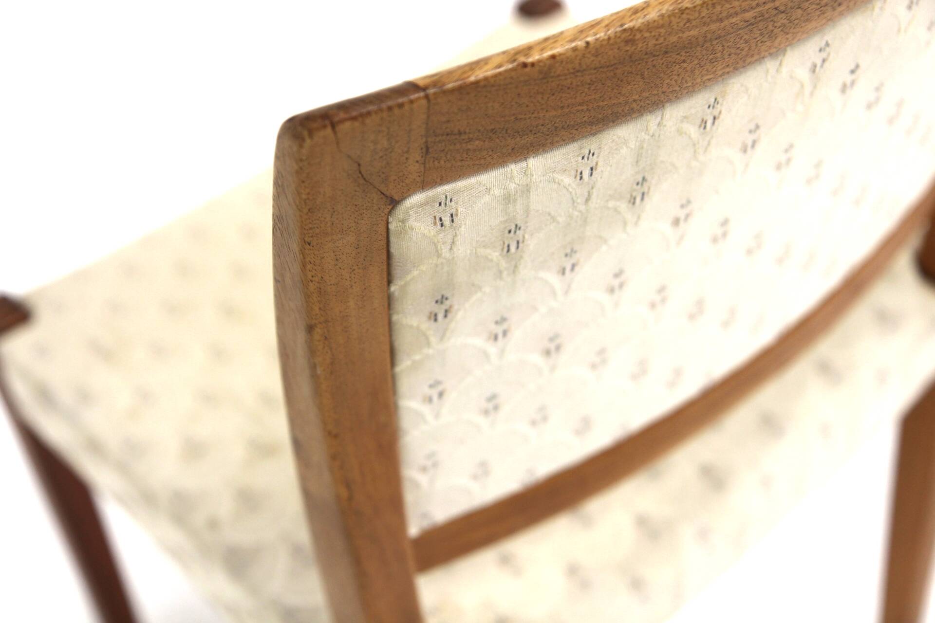 Set of 6 "Garmi" walnut chairs, Troeds, Bjärnum, Sweden, 1960