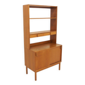 Bibliothèque scandinave en teck par Bertil Fridhagen pour Bodafors, Suède, 1960