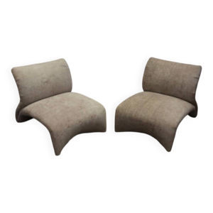 Paire de chauffeuses