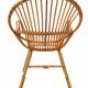 Vintage rattan armchair