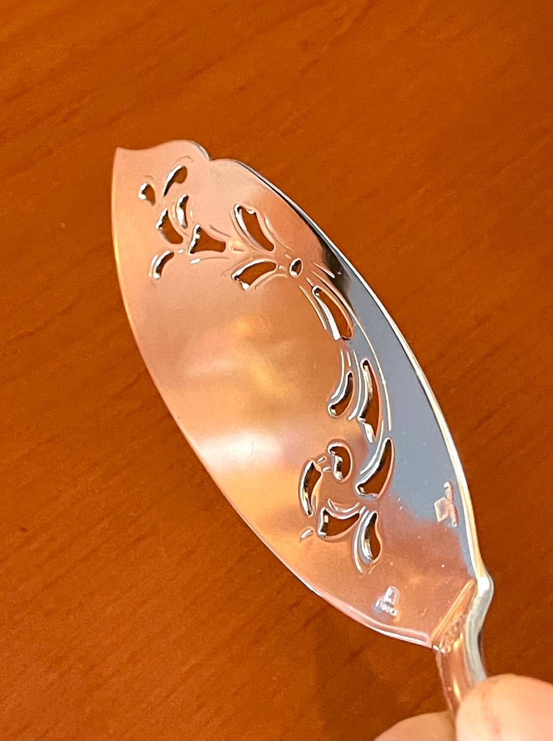 Christofle Malmaison, openwork fish serving utensils