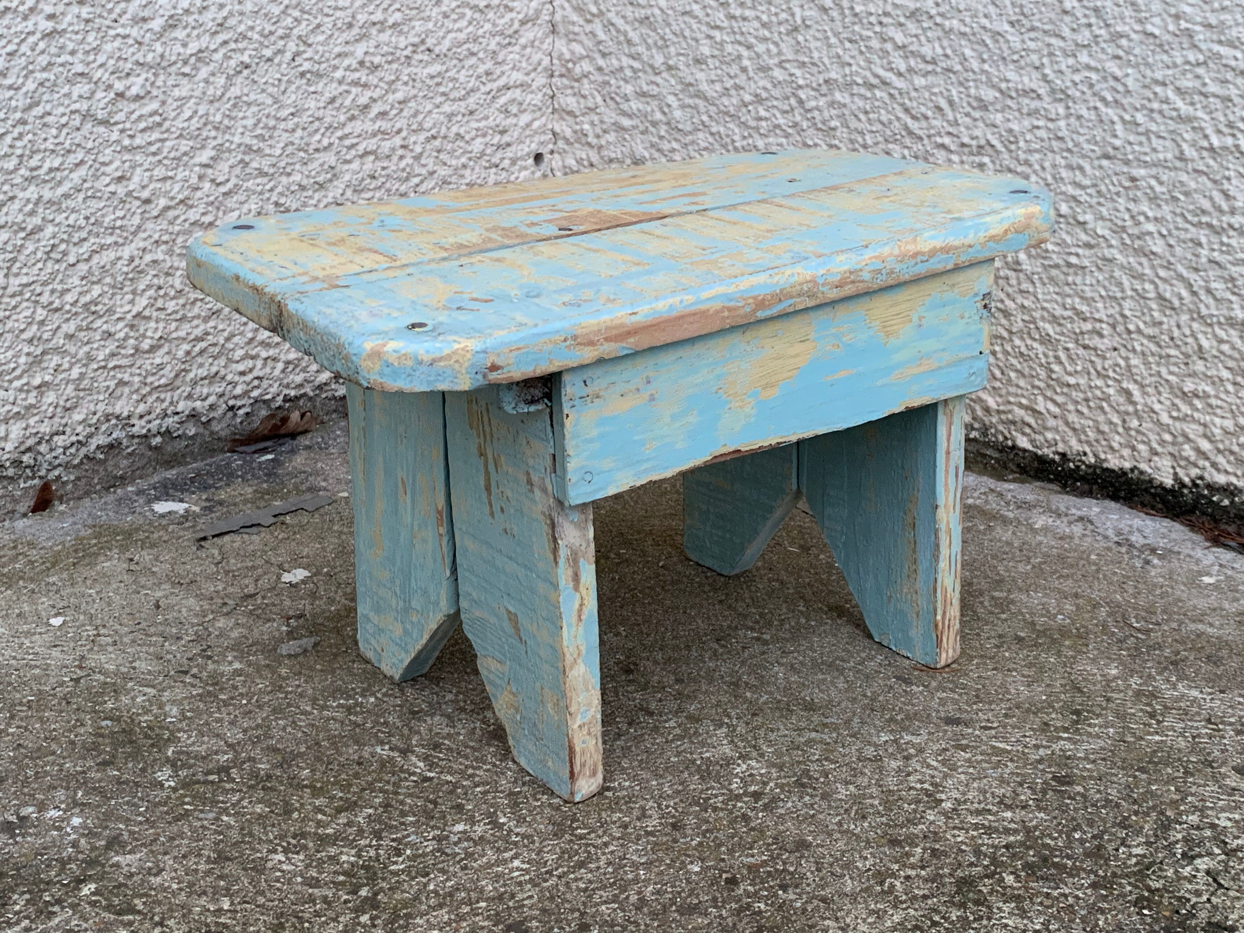 Vintage patina bench 1950