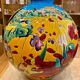 Vase Boule Colonial Émaux de Longwy