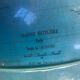 Luminous terrestrial globe Grange Batlière 1975