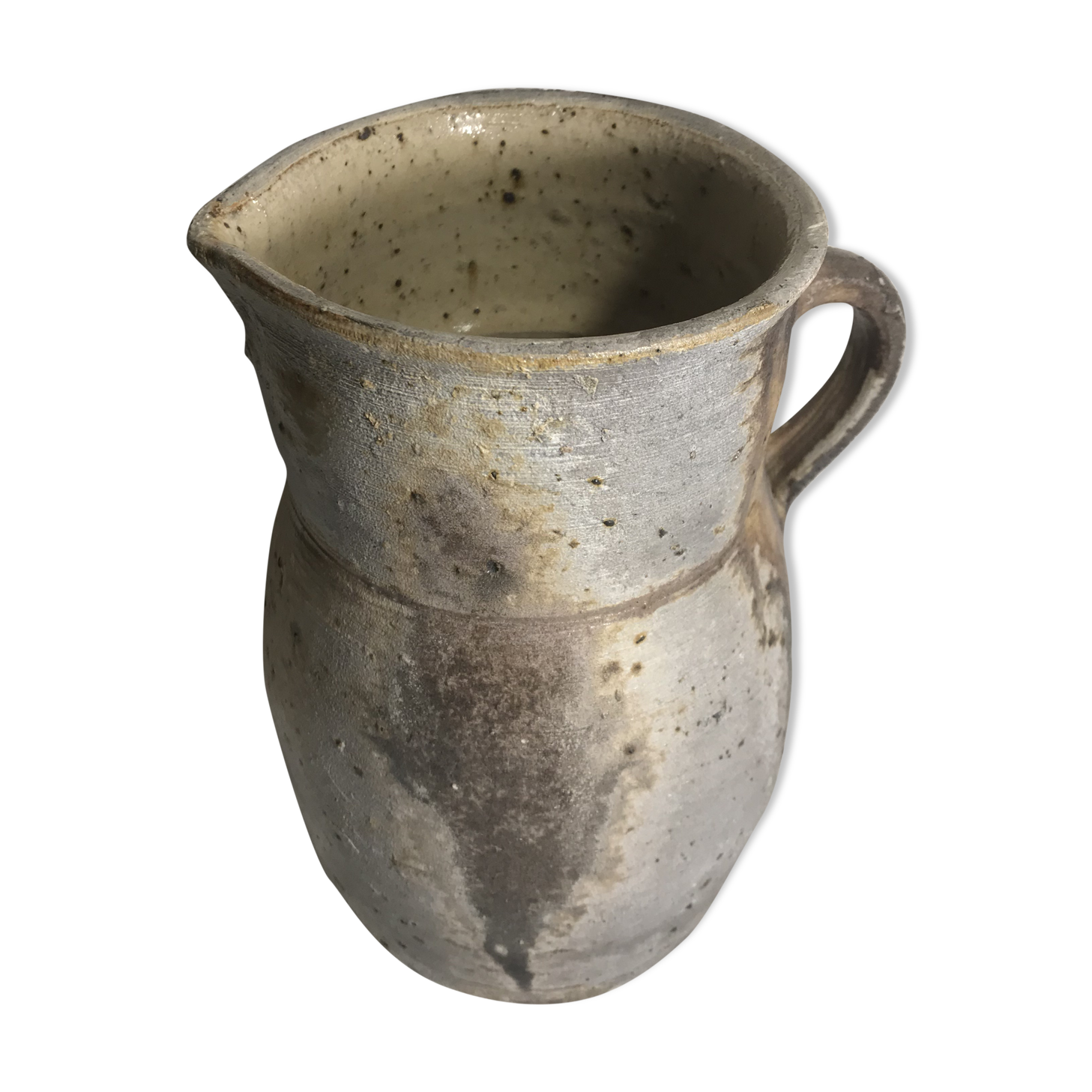 Former ceramic stoneware grey pitcher, 50s