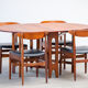 Table scandinave vintage pliante 1960