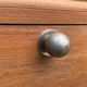 Commode vintage bois brut massif 1950