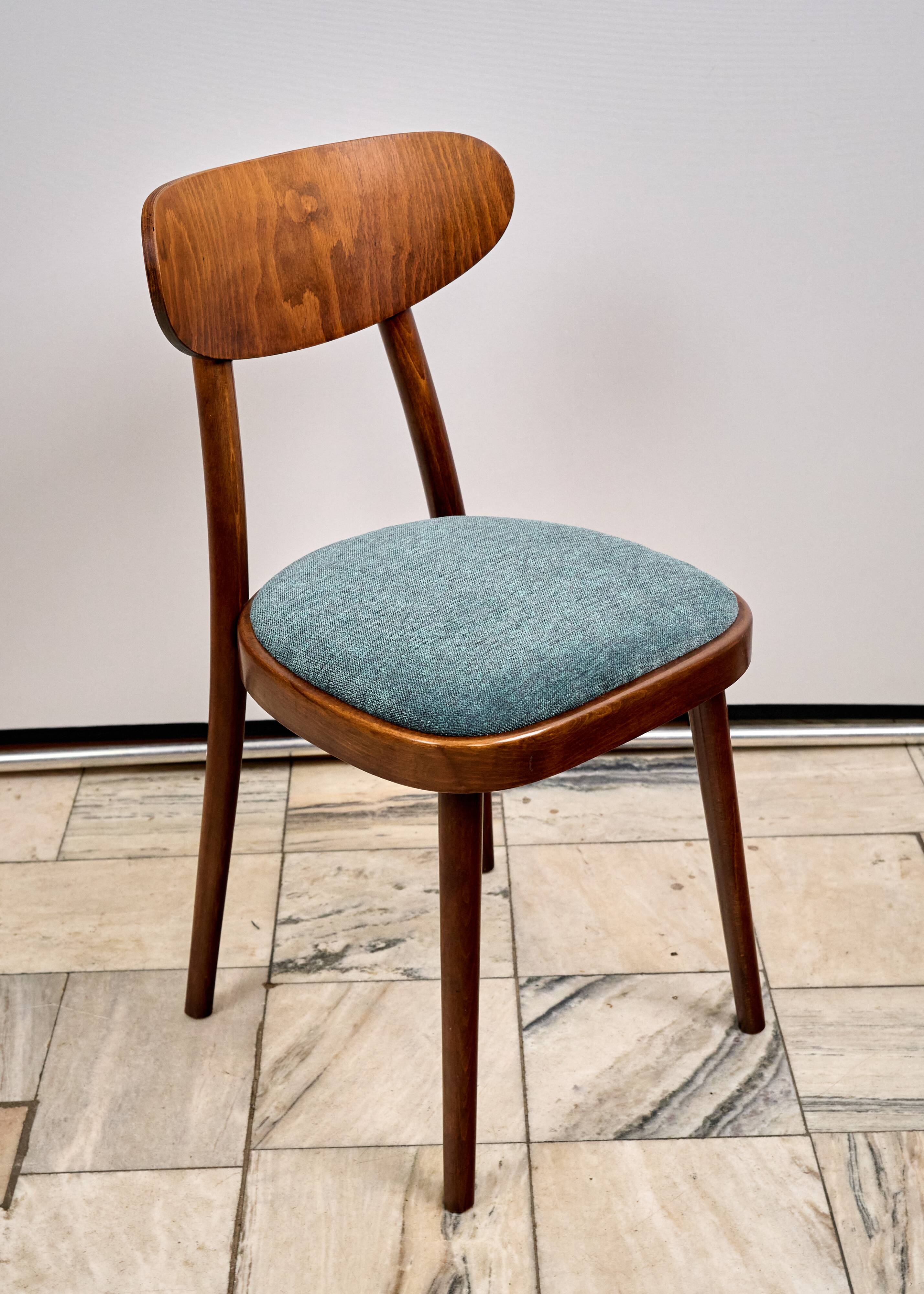 Set of 4 Dining Chairs, TON, 1960s, Czechoslovakia