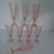 8 glasses Rosaline champagne glass Luminarc France