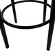 Set of four vintage bar stools - webbing Italian design