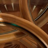 Italian bamboo coffee table