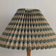 Lampe en bois tourné