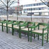 Cassina Model Carimate chair by Vico Magistretti, Set of 6