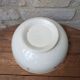 Vintage ironstone salad bowl Salins model Nénuphar 28cm