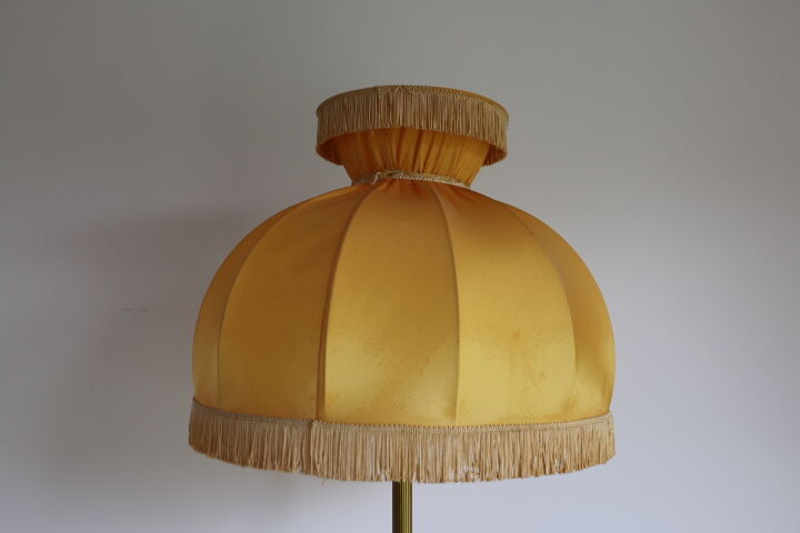 Brass floor lamp circa 1950