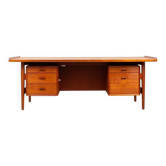 Bureau danois mid-century modèle 207 en teck par Arne Vodder pour Sibast, années 1960
