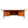 Danish mid-century desk model 207 in teak by Arne Vodder for Sibast, 1960s.