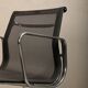 Multiple Eames Aluminum Group EA108 Dining Chairs Charcoal Netweave Mesh, Vitra