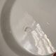 Old Lot Faience Plate Creil Montereau 19th Century Ivory Pearl Decor