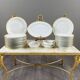 Limoges porcelain table service Jammey-Seignolles, Montreuil model, 30 pieces.