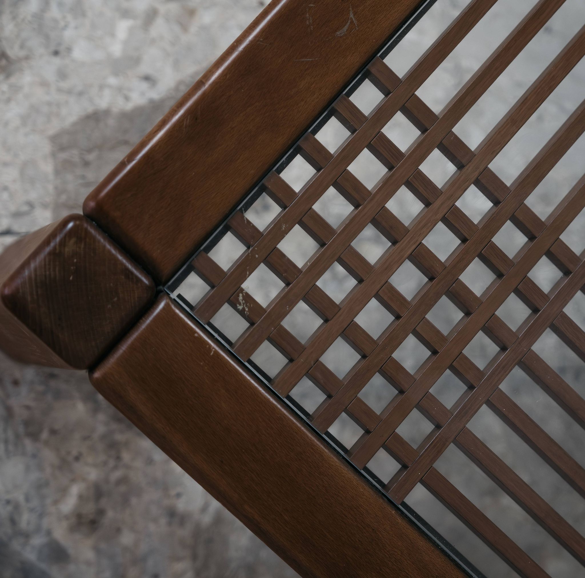 Table basse design des années 1970, Ettore Sottsass Santambrogio & De Berti