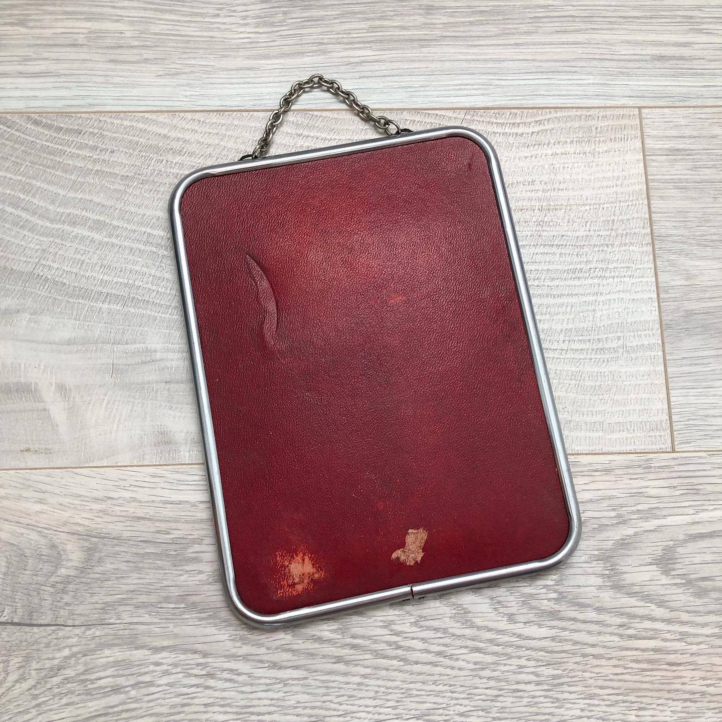 Vintage barber mirror