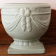 Art Deco ceramic pot cover