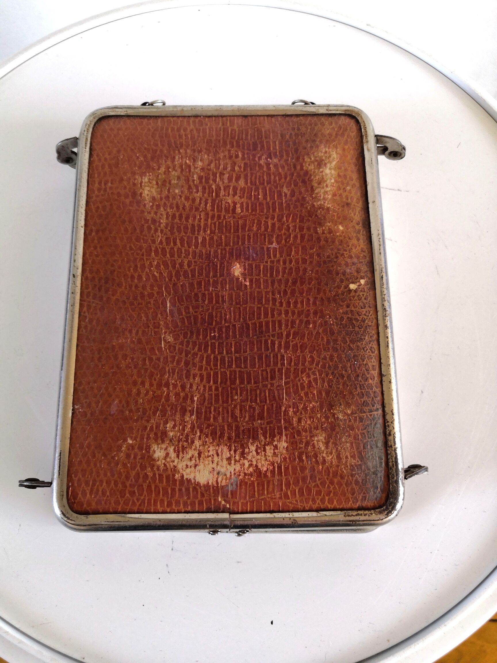 Triptych mirror of Barbier Mirclair design 60s