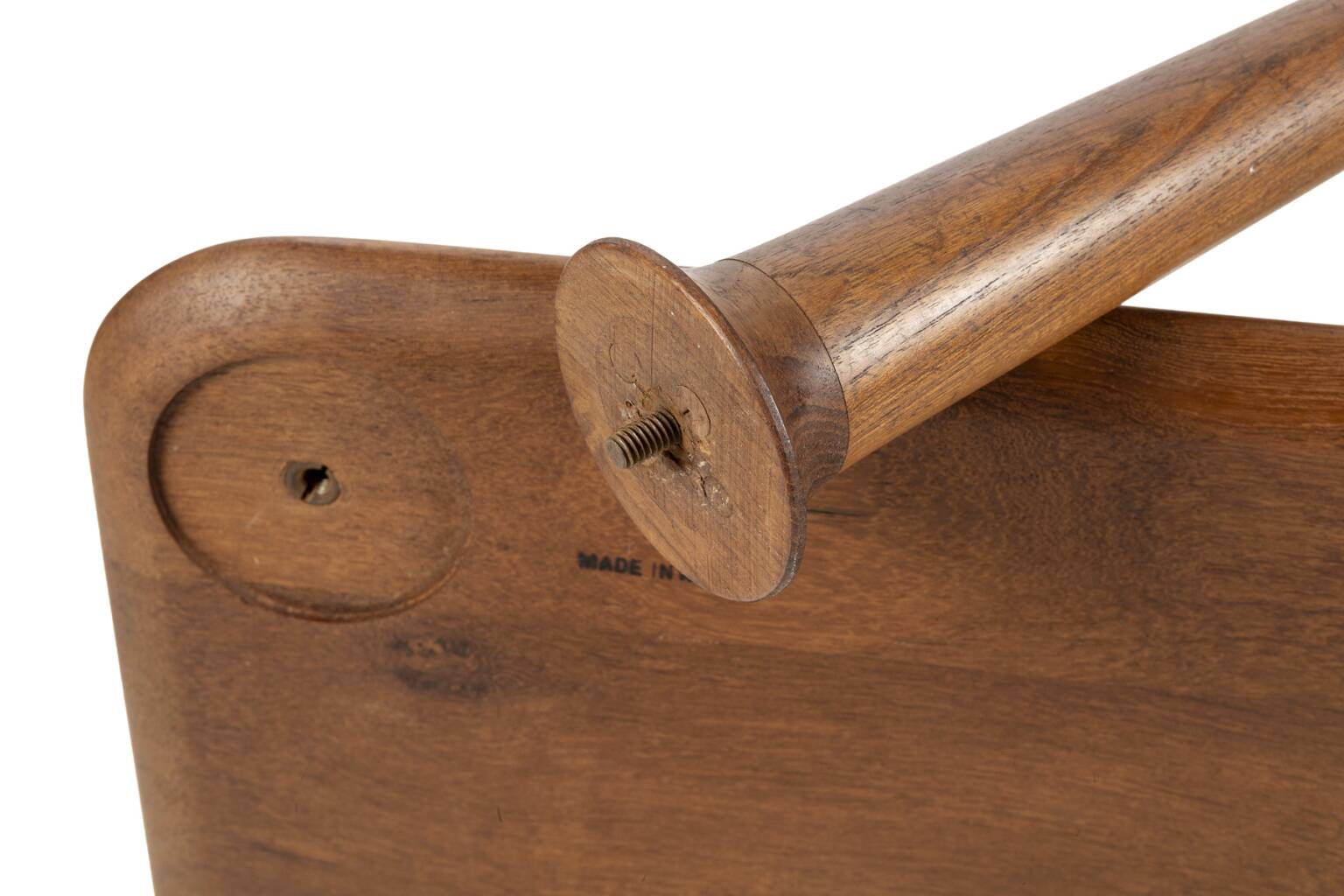 Norwegian classic solid teak coffee table. Norway, 1970s
