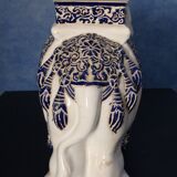 Hollywood Regency Ceramic Elephant