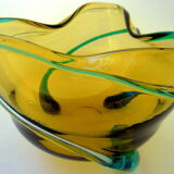 Art-new cut in stretched glass. Around 1900.