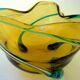 Art-new cut in stretched glass. Around 1900.