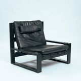 Chaises longues brutalistes avec repos-pieds de Sonja Wasseur, années 1970