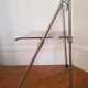 Vintage folding transparent chair