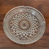Ashtray empty pockets in cut glass 21,5cm
