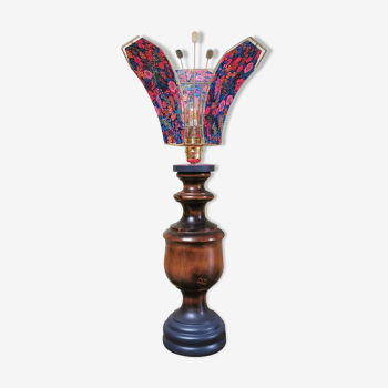 Liberty flowered lampshade table lamp