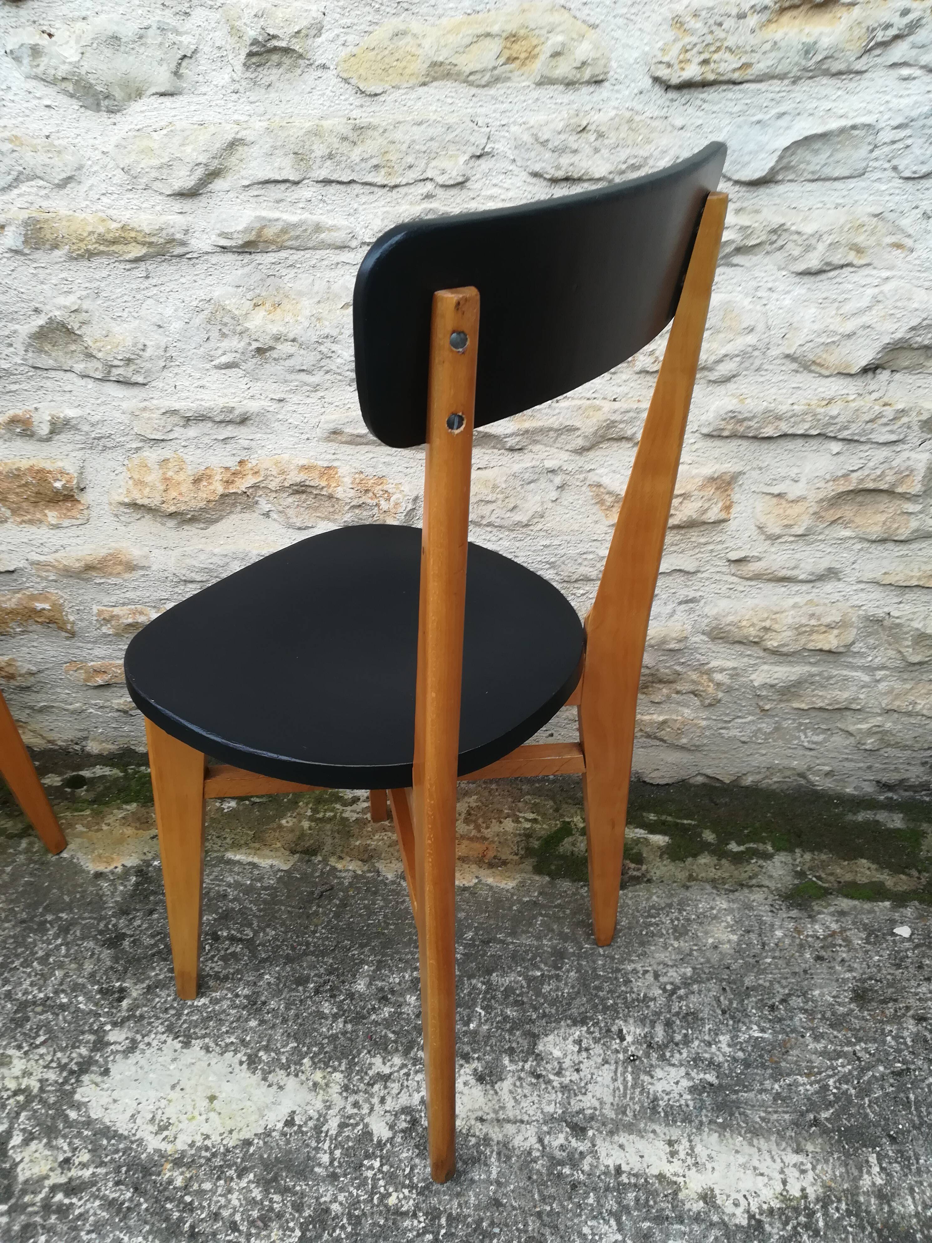 Set of 12 bistro chairs