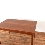 Mid-Century Danish Teak Extendable Dining Table, 1960s.
