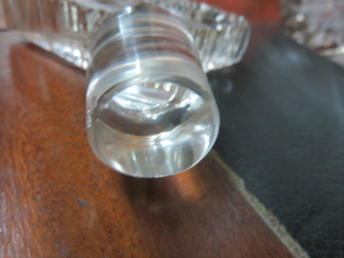 Crystal Art Deco decanter