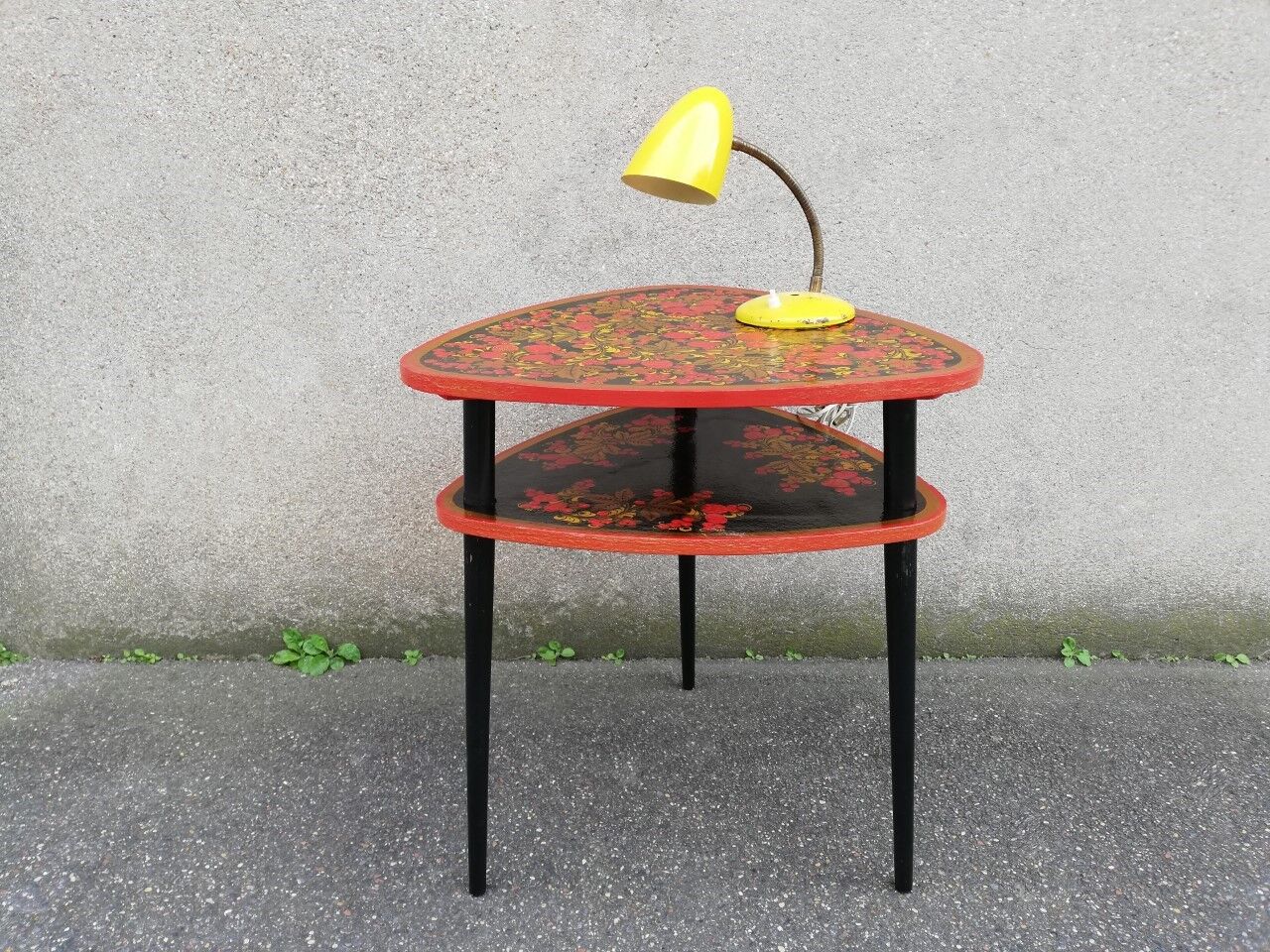 Vintage Russian tripod table