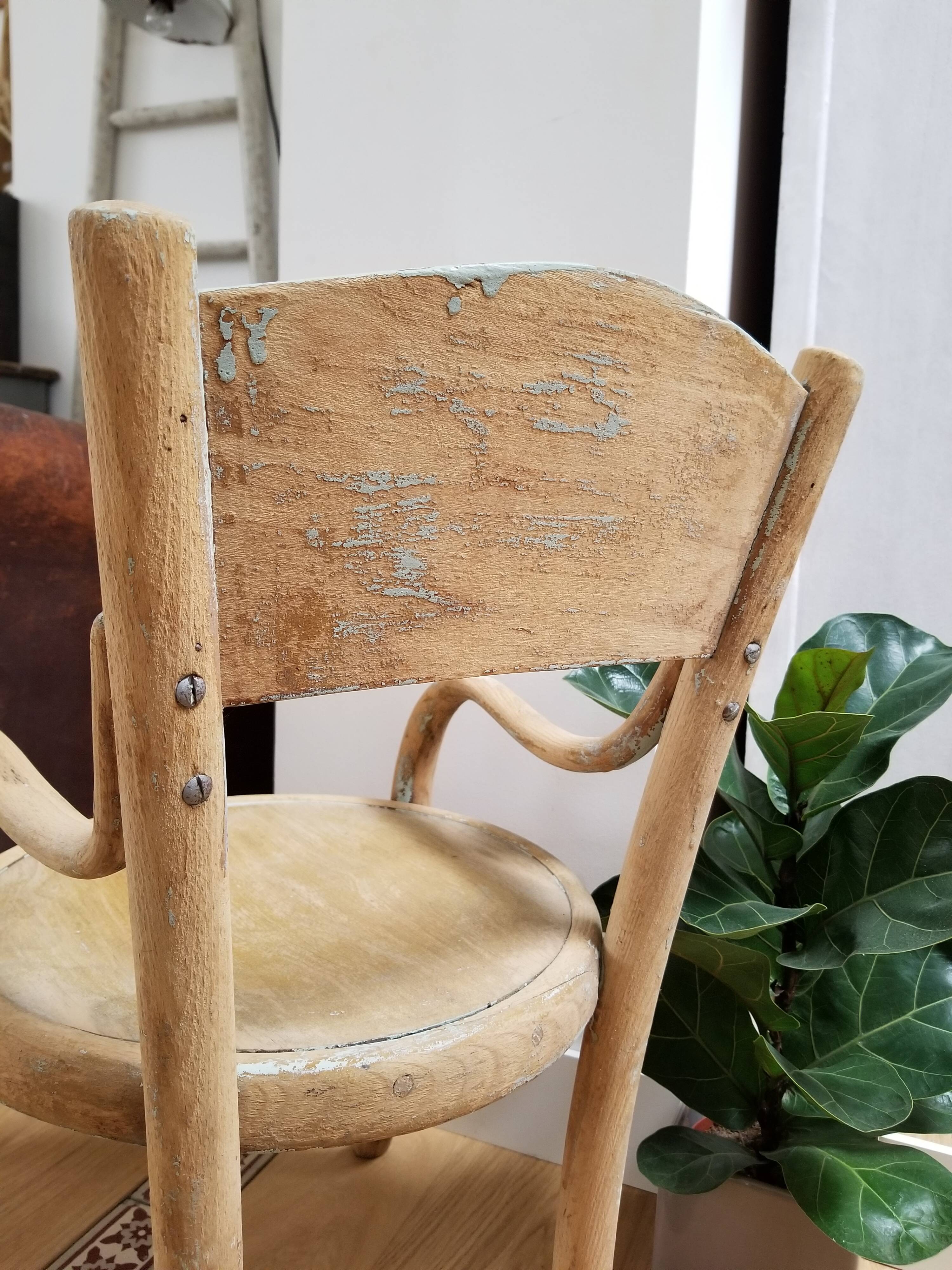 Chaise bistrot vintage enfant