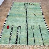 Traditional handmade Moroccan rug 3x2 m