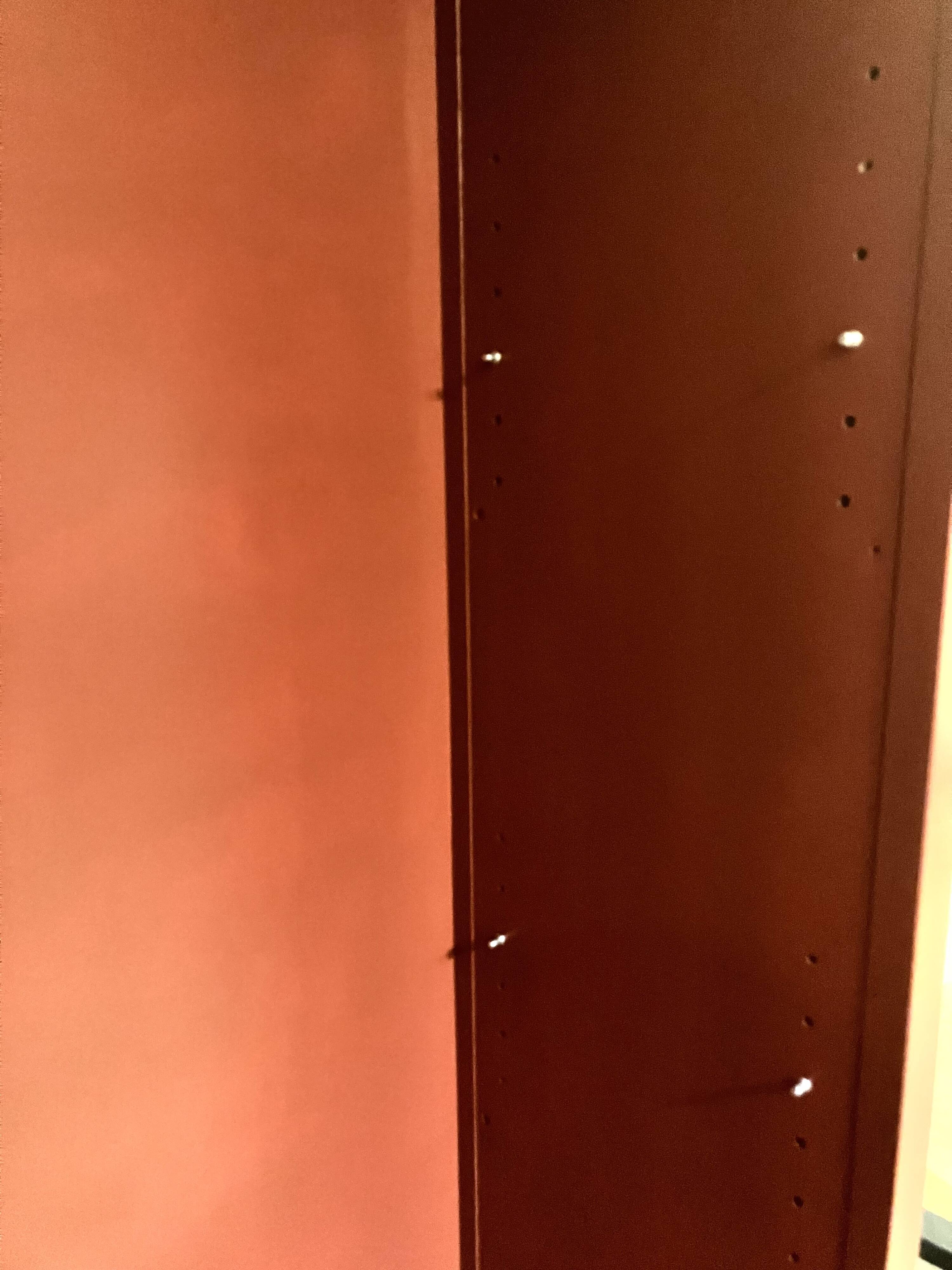 Library, pine bookshelves
